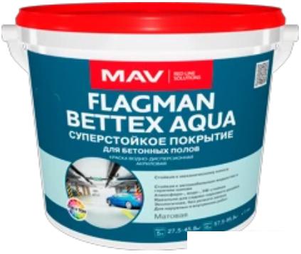 Краска Flagman Bettex Aqua 1 л (светло-серый матовый)