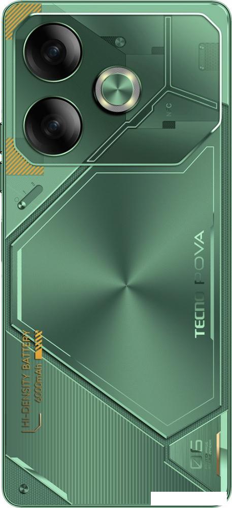 Смартфон Tecno Pova 6 12GB/256GB (зеленая комета)