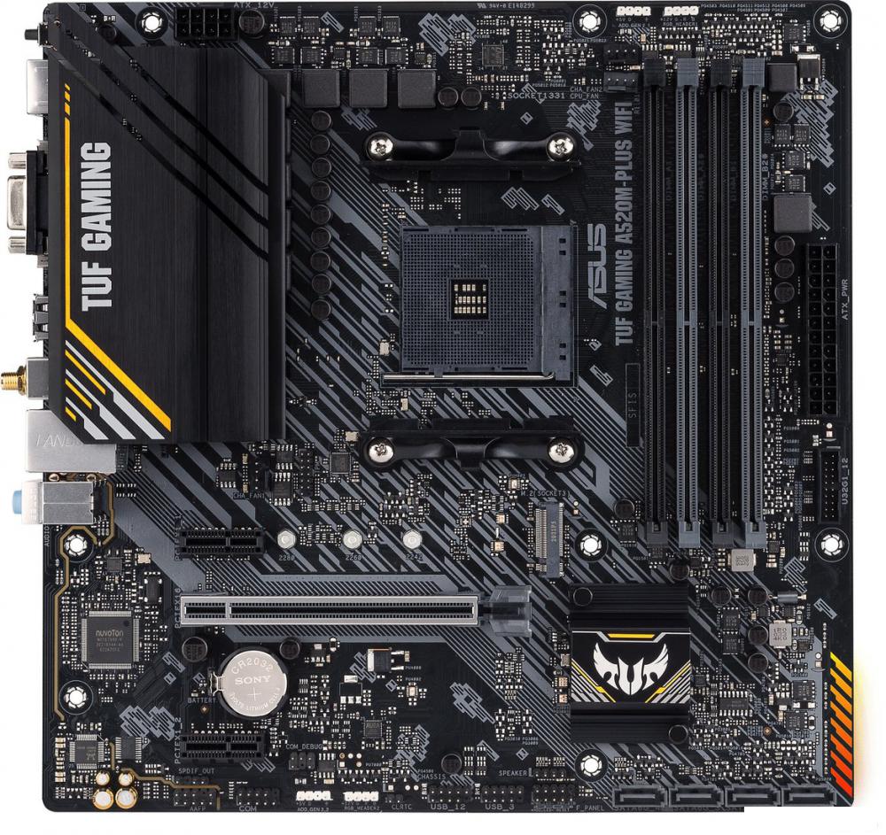 Материнская плата ASUS TUF Gaming A520M-Plus WiFi