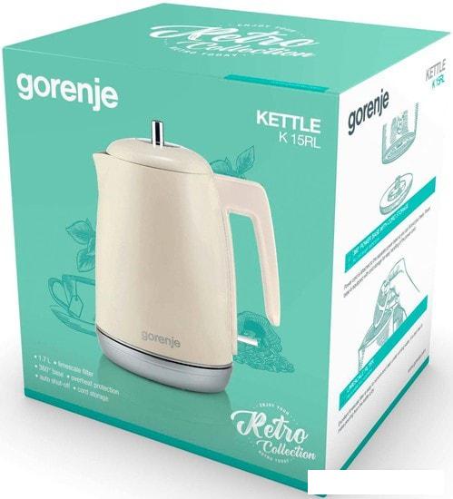 Электрический чайник Gorenje K15RL