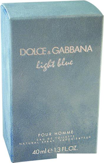 Туалетная вода Dolce&amp;Gabbana Light Blue pour Homme EdT (40 мл)