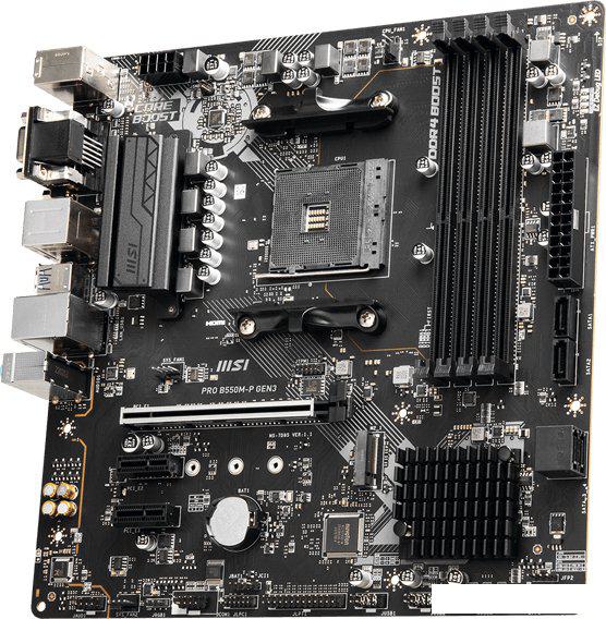 Материнская плата MSI Pro B550M-P Gen3