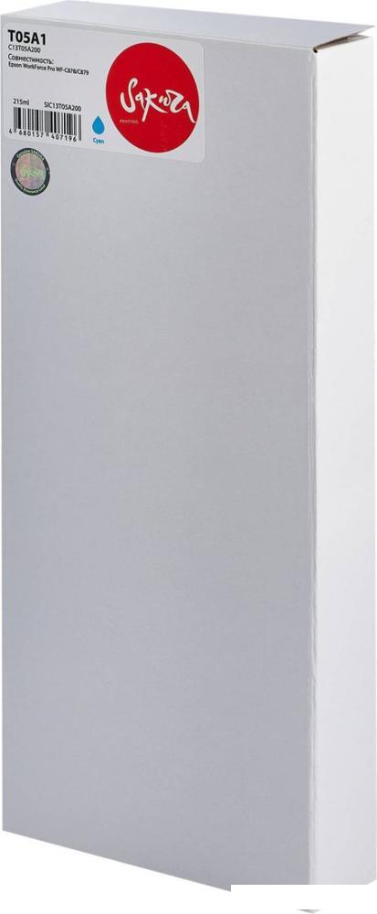 Чернила Sakura Printing SIC13T05A200 (аналог Epson T05A1 C)