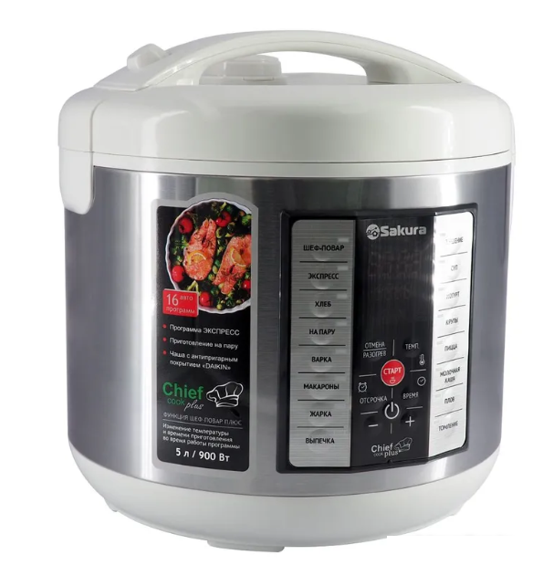 Мультиварка Sakura SA-7766W
