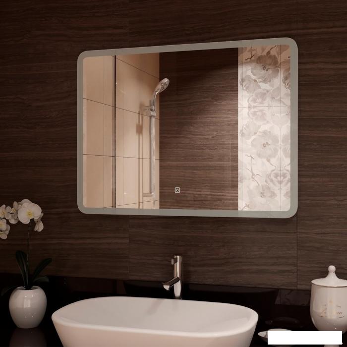 Континент Зеркало Demure Led 90x70 (бесконтактный сенсор)