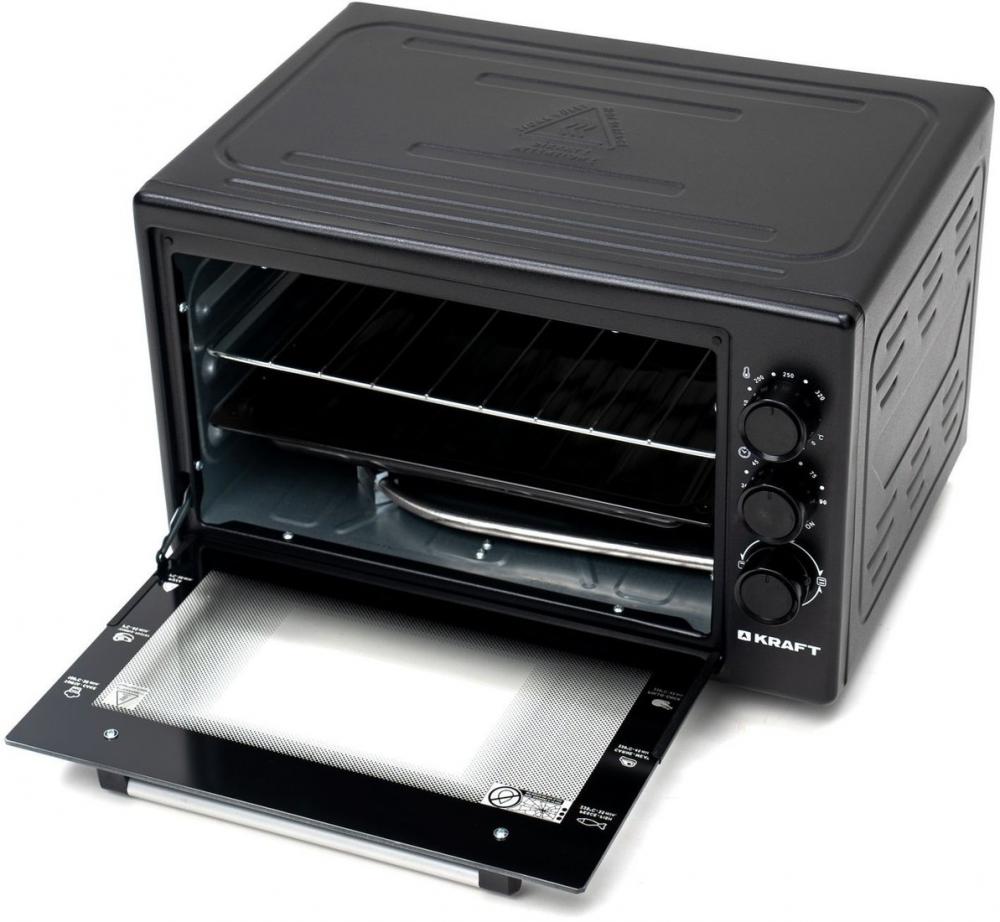 Мини-печь Kraft KF-MO3800BL (черный)