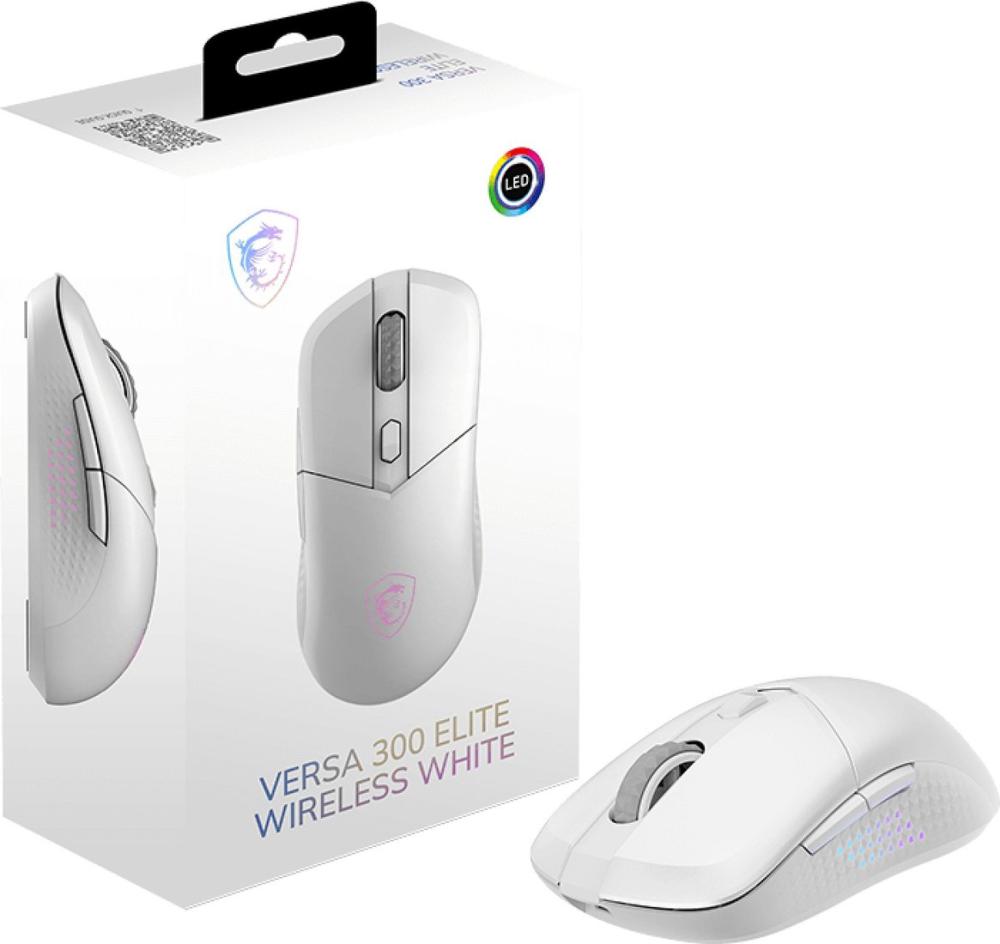 Игровая мышь MSI Versa 300 Elite Wireless (белый)