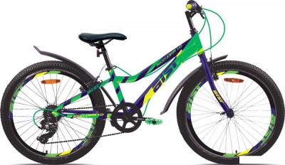 Велосипед AIST Rocky Junior 1.0 2025 (разобранный, синий)