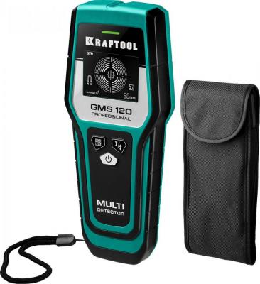 Детектор скрытой проводки KRAFTOOL GMS 120 45298