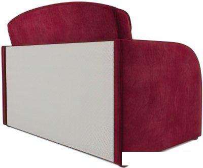 Диван Мебель-АРС Малютка (бархат красный Star Velvet 3 Dark Red)