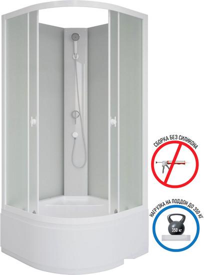 Душевая кабина Niagara Promo P90/40/MT/BK 90x90x195