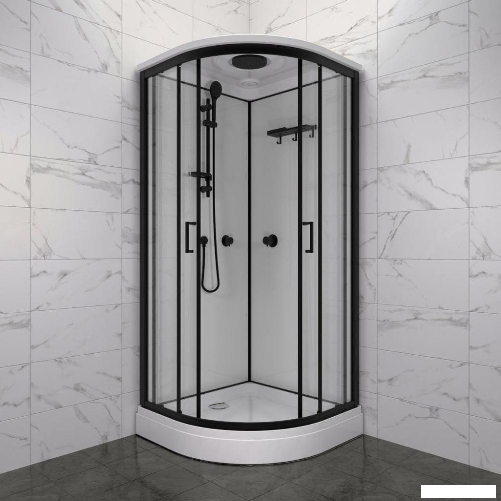 Душевые кабины Triton Прайм-Блэк М3 90х90А