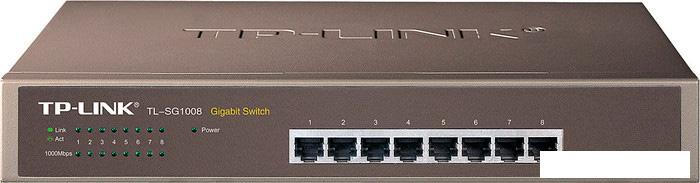 Неуправляемый коммутатор TP-Link TL-SG1008