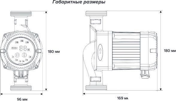 Циркуляционный насос Jemix ЦН-СМАРТ-25-6