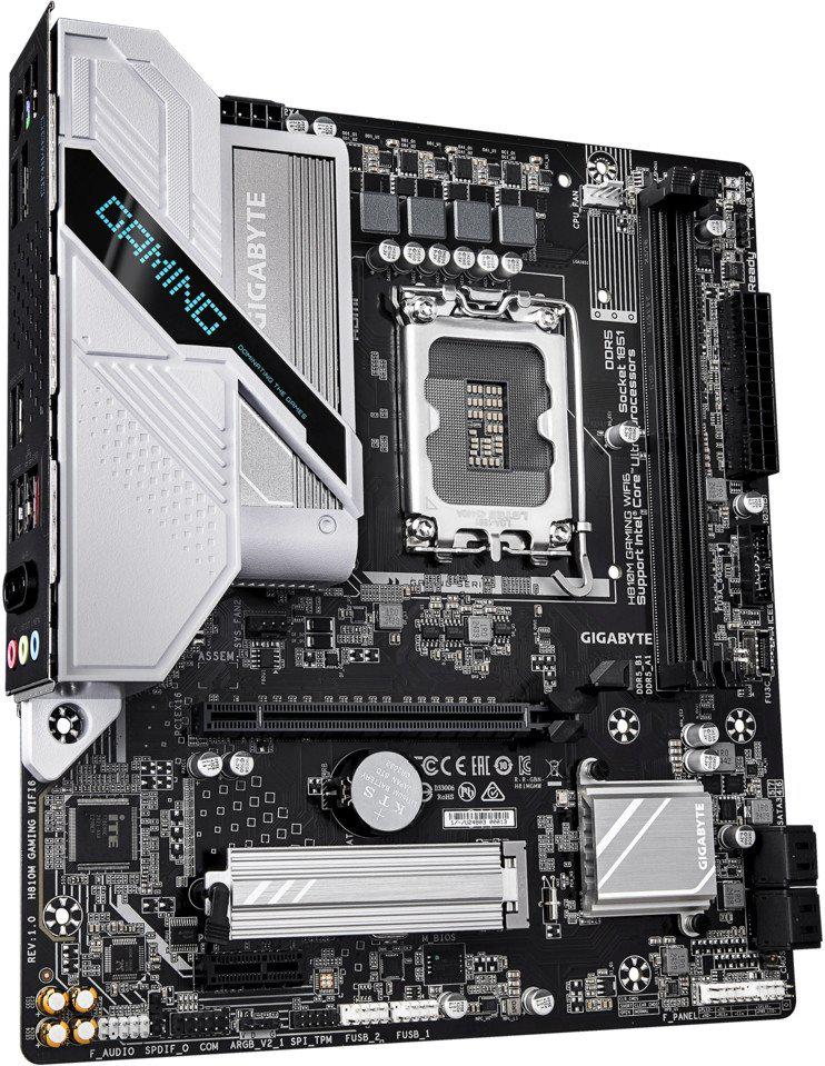 Материнские платы Gigabyte H810M Gaming WiFi6