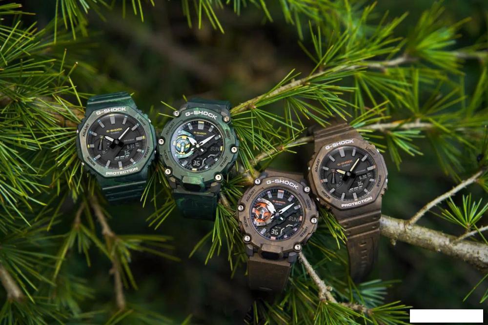 Наручные часы Casio G-Shock GA-2100FR-3A