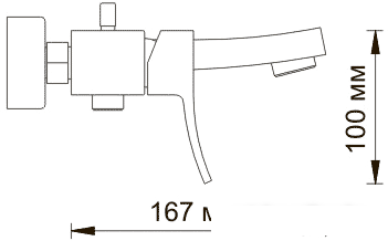 Смеситель Wasserkraft Aller 1061