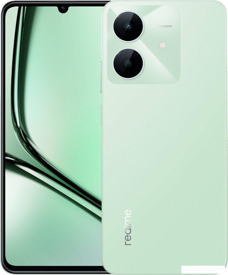 Телефон Realme Note 60x RMX3938 4GB/128GB (зеленый)