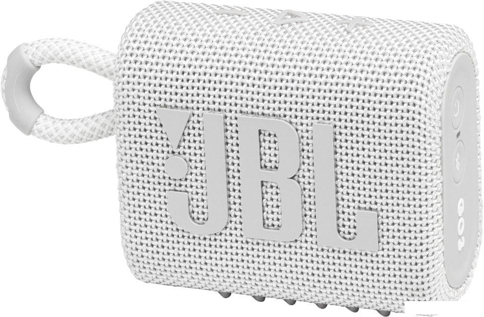 Беспроводная колонка JBL Go 3 (белый)