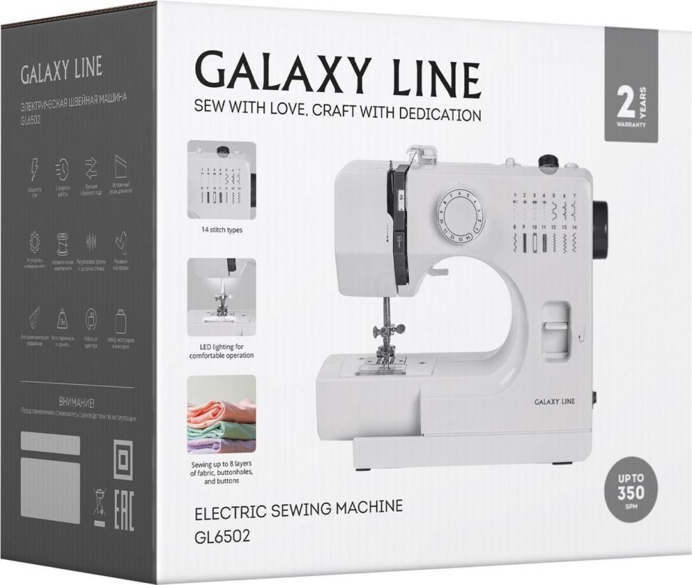 Электромеханическая швейная машина Galaxy Line GL6502