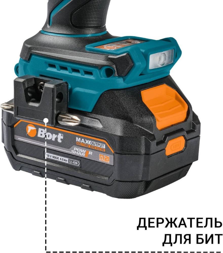 Шуруповерты, гайковерты, электроотвертки Bort BAB-21Ix2Li-XDK 93414943 (с 2-мя АКБ, кейс)