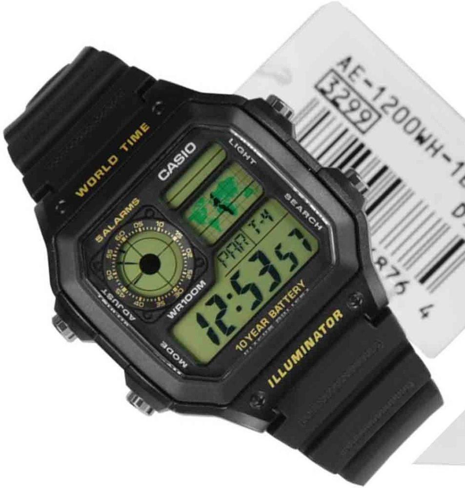 Наручные часы Casio AE-1200WH-1B
