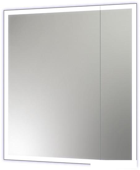 Континент Шкаф с зеркалом Reflex Led 70x80 (с датчиком движения)