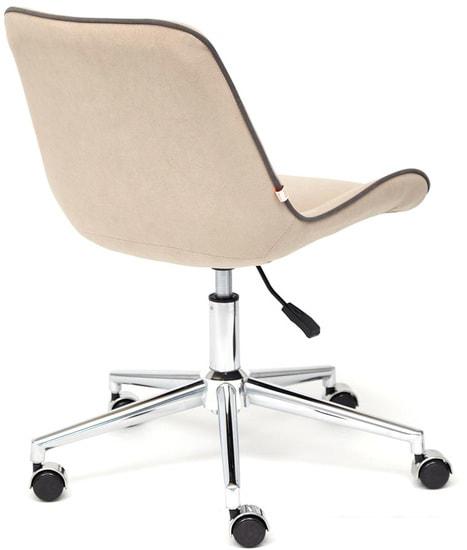 Офисное кресло TetChair Style (флок, бежевый)