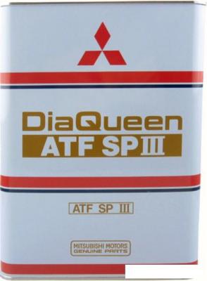 Трансмиссионное масло Mitsubishi DiaQueen ATF SP III 4л