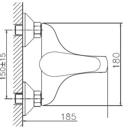 Смеситель Haiba HB6001