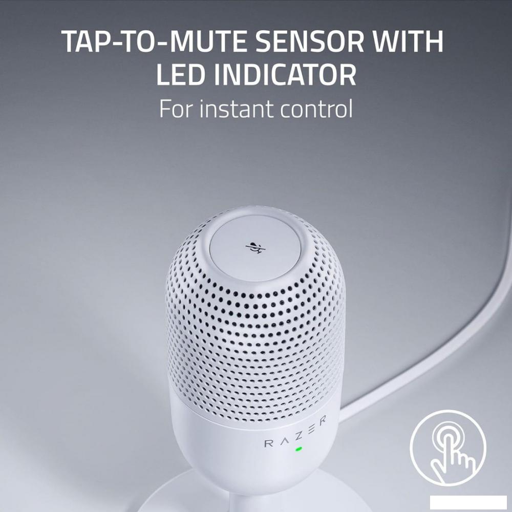 Проводной микрофон Razer Seiren V3 Mini Mercury White