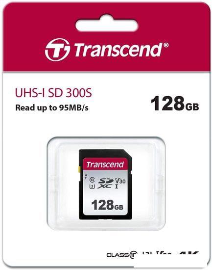 Карты памяти Transcend SDXC 300S 512GB
