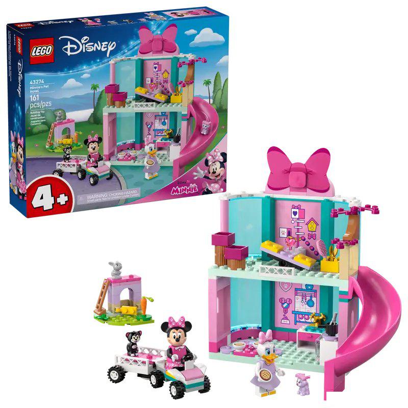 Конструктор LEGO Disney Гостиница Минни для домашних питомцев 43274