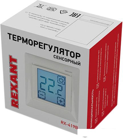 Терморегулятор Rexant RX-419B 51-0584 (белый)