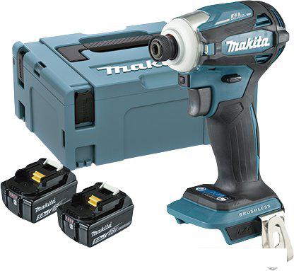 Шуруповерты, гайковерты, электроотвертки Makita DTD172RTJ (с 2-мя АКБ 5 Ah, кейс)