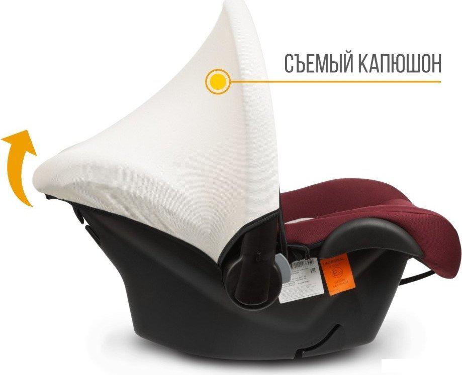 Детское автокресло Zlatek Colibri Lux (темно-красный)