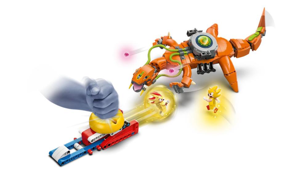 Конструктор LEGO Sonic 77003 Супер Шедоу против Биолизарда