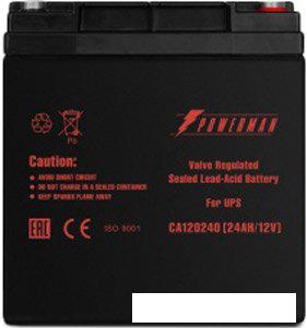 Аккумулятор для ИБП Powerman CA12240/UPS (12В/24 А·ч)