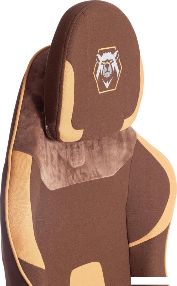 Игровое (геймерское) кресло TetChair iBear ткань (коричнево-бежевый)