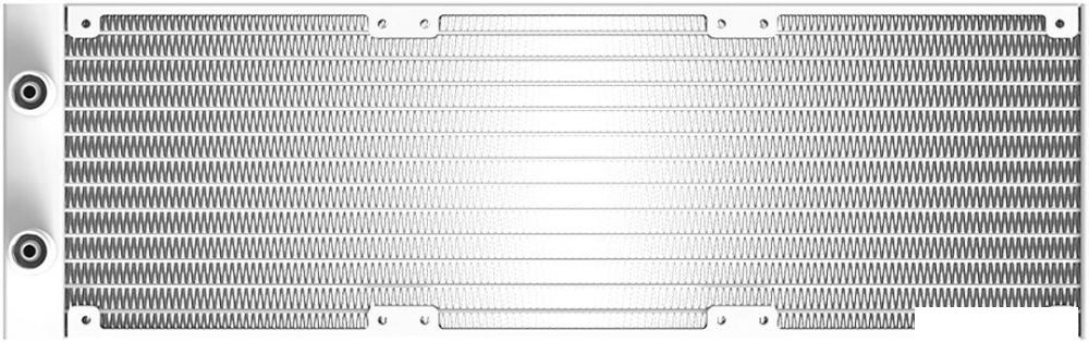 Система жидкостного охлаждения для процессора ID-Cooling FX360 LCD PE White