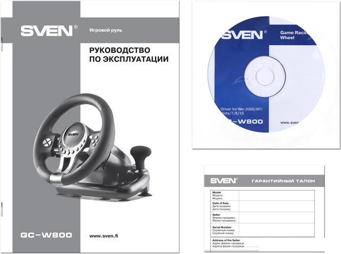 Игровые контроллеры и аксессуары SVEN GC-W800