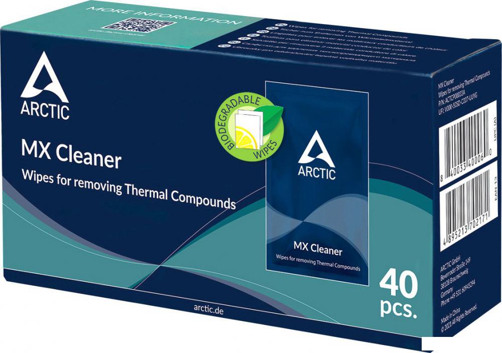 Салфетки для удаления термопасты Arctic MX Cleaner ACTCP00033A
