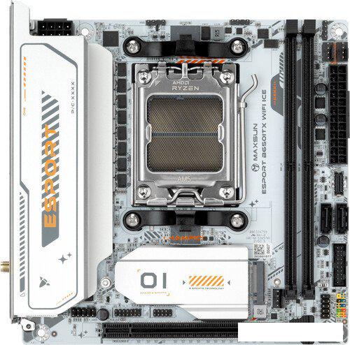 Материнская плата Maxsun eSport B650ITX WiFi Ice