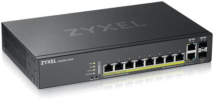 Управляемый коммутатор 2-го уровня Zyxel GS2220-10HP