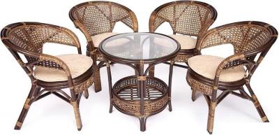 Обеденная группа TetChair Pelangi 02/15 4 кресла (грецкий орех)