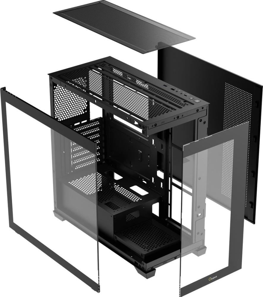 Корпус Ocypus Gamma C72 BK ARGB