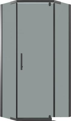 Душевой уголок Niagara Eco NG-1010-14DT 100x100x190 (черный/стекло тонированное)
