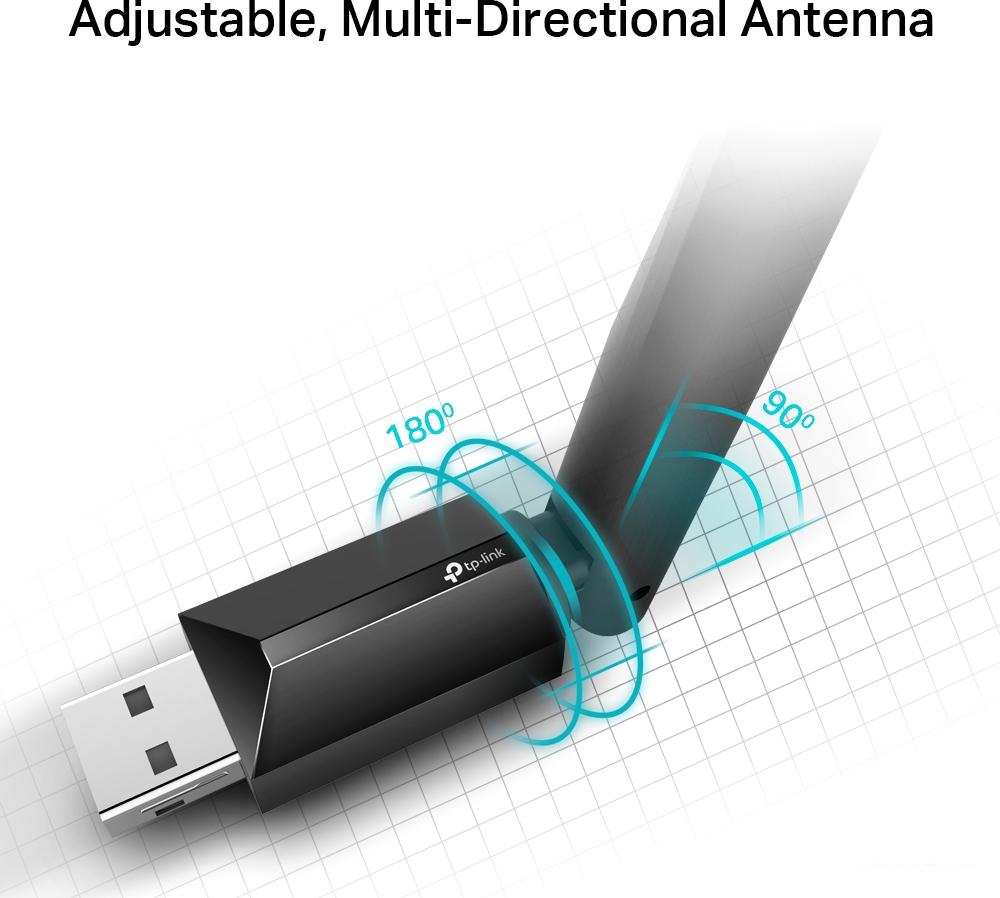 Wi-Fi адаптер TP-Link Archer T2U Plus