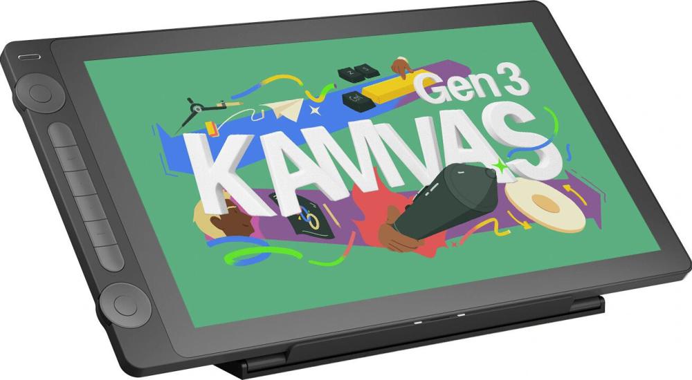 Графический монитор Huion Kamvas 16 Gen 3 GS1563 (черный)