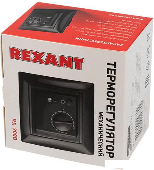 Терморегулятор Rexant RX-308B 51-0816 (черный)